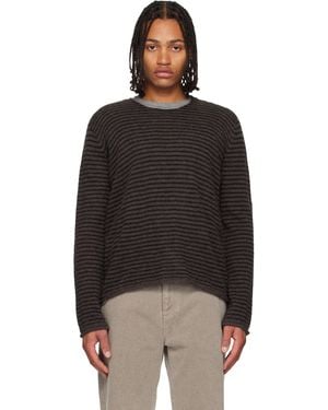 Our Legacy Rigid Popover Jumper - Black
