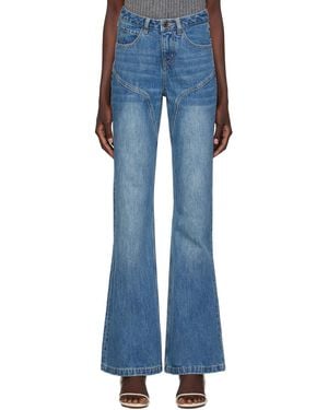 Fax Copy Express Ssense Exclusive Jeans - Blue