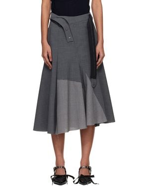 OTTOLINGER Strapped Business Midi Skirt - Black