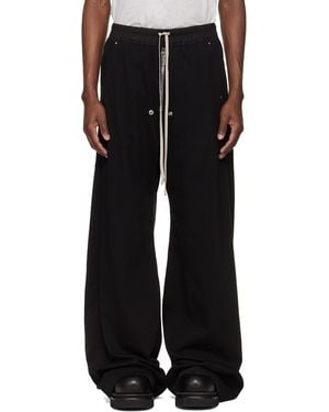 Rick Owens Temple Geth Belas Joggers - Black