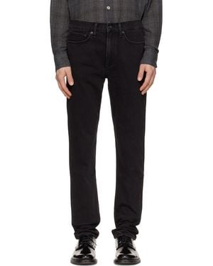 Rag & Bone Fit 2 Authentic Stretch Jeans - Black