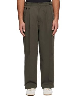 LE17SEPTEMBRE Two Tuck Trousers - Brown