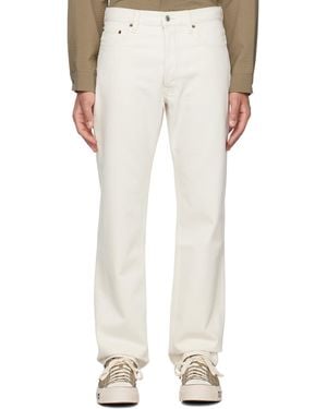 WOOD WOOD Off- Al Rigid Jeans - White