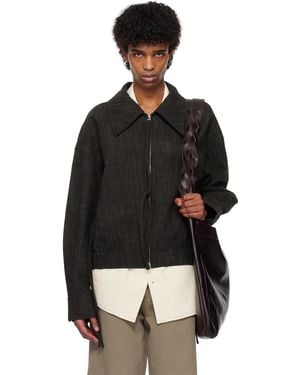 NULLUS Tie A Knot Jacket - Black