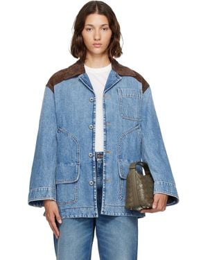 Bottega Veneta Vintage Denim Jacket - Blue