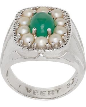 Veert 'The Royal Signet' Ring - Metallic
