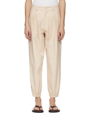 colbo Off- Gathering Trousers - Natural