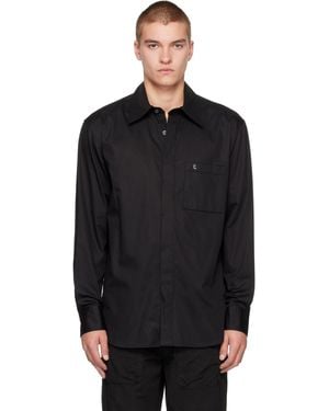 WOOYOUNGMI Regular Shirt - Black