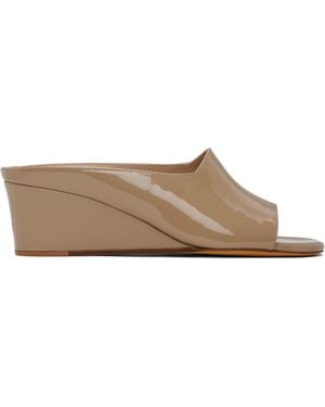 Maryam Nassir Zadeh Yves Wedge Heeled Sandals - Brown