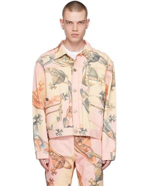 Vivienne Westwood Marlene Denim Jacket - Pink