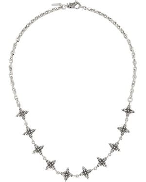 Emanuele Bicocchi Stella Ventis Half Chain Necklace - White