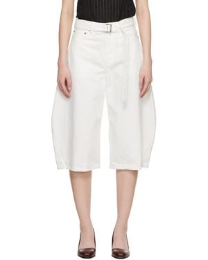 Sacai Off- Denim Jeans - Black