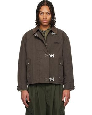 Neighborhood Khaki Fireman Jacket - Black