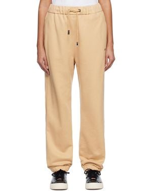 WOOYOUNGMI Drawstring Lounge Pants - Natural