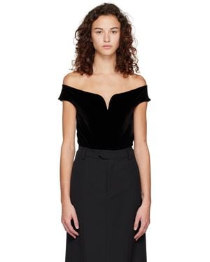 Nanushka Gesa Bodysuit - Black