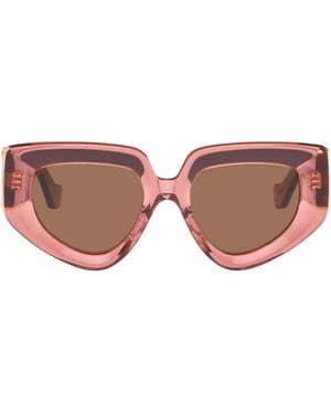 Loewe Anagram Sunglasses - Brown
