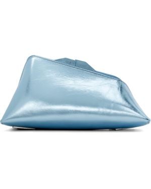 The Attico '8.30 Pm' Oversized Clutch - Blue