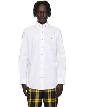 Vivienne Westwood Two Button Krall Shirt - White
