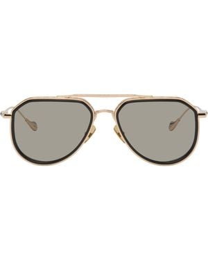 Cutler and Gross The Great Frog Edition Triumph Aviator Sunglasses - Gray