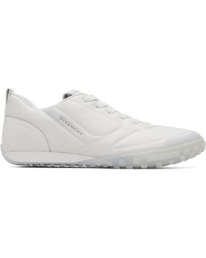 Givenchy Baskets Glide Blanches En Cuir