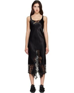 Collina Strada Anemone Midi Dress - Black