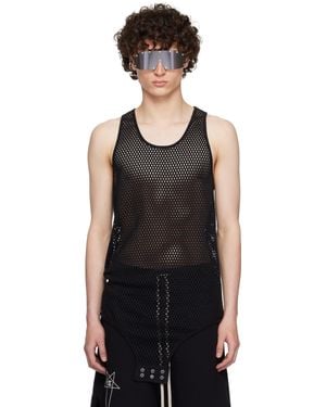 Rick Owens ブラック Championエディション バスケットボール タンクトップ