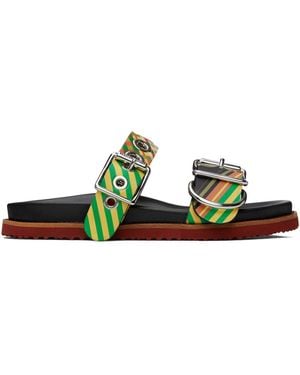 Vivienne Westwood Alex Stud Sandals - Black