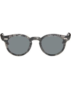 Thom Browne Acetate Round Sunglasses - Black