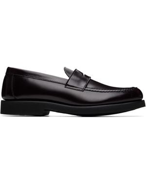 Sebago Ryan Brushed Po Loafers - Black