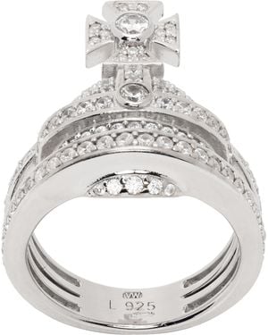 Vivienne Westwood Orb Ring - Metallic