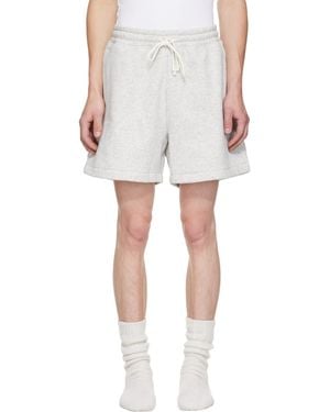 Skims Short Décontracté Gris - Blanc