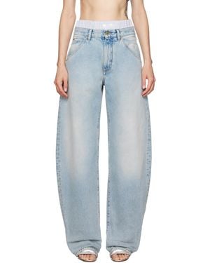 DARKPARK Khris Balloon Jeans in White | Lyst