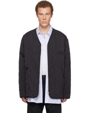 MM6 by Maison Margiela 'Sportsjacket' Reversible Jacket - Black