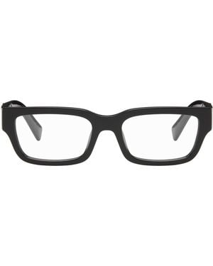 Prada Rectangular Glasses - Black