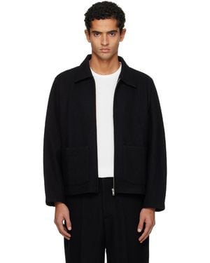 Lady White Co. Loma Blouson Jacket - Black