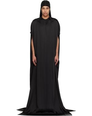 Rick Owens Hollywood Tommy Gown Maxi Dress - Black