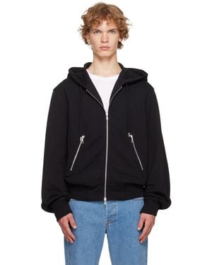 Dries Van Noten Zip Hoodie - Black