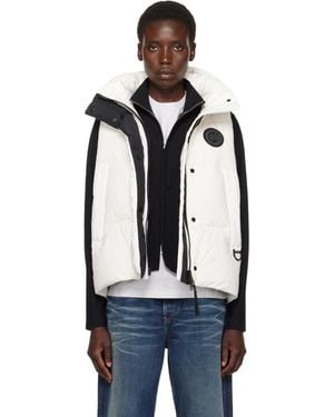 Canada Goose Label' Junction Down Vest - Black