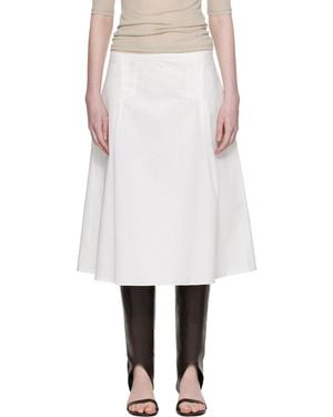 Paloma Wool Dimi Midi Skirt - White