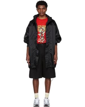 Lu'u Dan Ssense Exclusive Military Parka Coat - Black