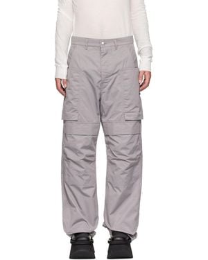 Rick Owens Tower Stefan Cargo Trousers - Grey