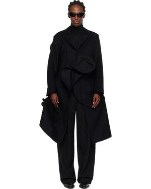 Junya Watanabe Structured Coat - Black