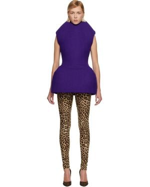 Duran Lantink Sculptured Minidress - Black