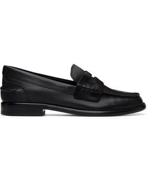 Rag & Bone Carter Leather Loafers - Black