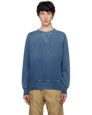 RRL French Terry Sweatshirt - Blue