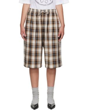 Acne Studios Check Shorts - Multicolour