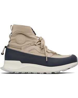 Canada Goose Tan Glacier Trail High Trainers - Black