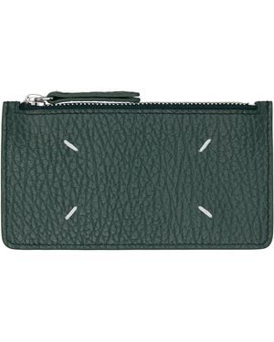 Maison Margiela Four Stitches Card Holder - Green