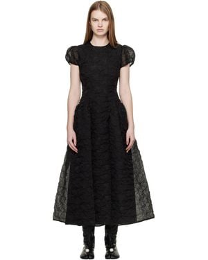 Cecilie Bahnsen Cbcleopatra Midi Dress - Black