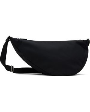 The Row ブラック Slouchy Banana ポーチ